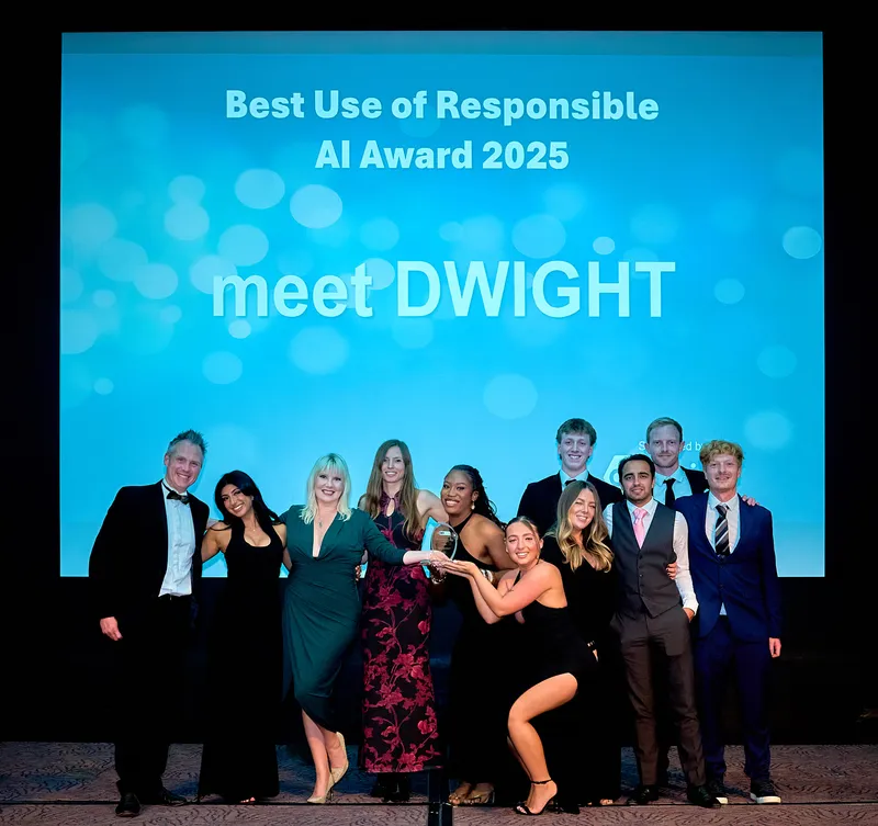 A winning team at the Onrec Awards 2025